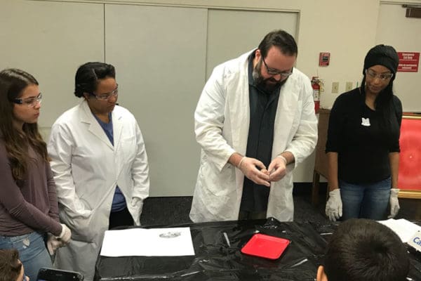 1-27-18-science-in-the-city-dissections-workshop-at-miami-lakes-library-5 Exploring Parallels Between Animal and Human Anatomy STEM Workshop at Miami Lakes Library