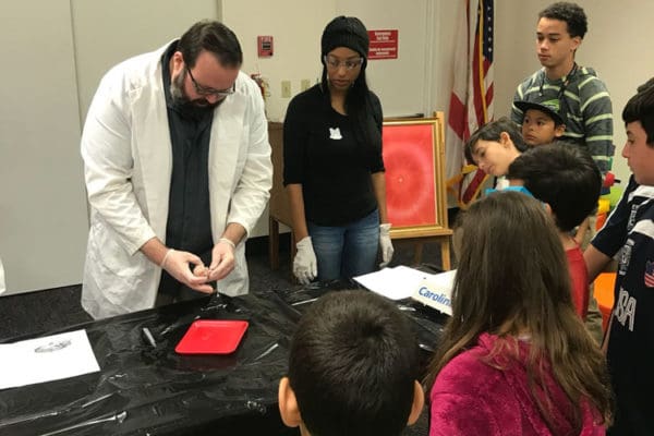 1-27-18-science-in-the-city-dissections-workshop-at-miami-lakes-library-6 Exploring Parallels Between Animal and Human Anatomy STEM Workshop at Miami Lakes Library